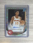 2025 Topps Signature Zaccharie Risacher Base (RAW)