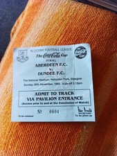 Aberdeen v Dundee Press Ticket Scottish Coca Cola League Cup Final 26/11/1995