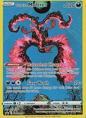 Galarian Moltres SWSD Holofoil SWSH284 NM Promo