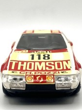 Vintage Solido Ferrari 365 GTB4 No. 16 France White Diecast Model 