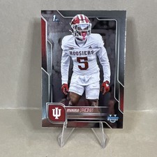 Topps 2025 Bowman University Chrome 1st Bowman D'Angelo Ponds #104 Indiana