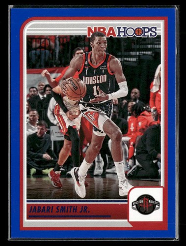 2023-24 Hoops #205 Jabari Smith Jr. Blue Houston Rockets - Picture 1 of 2