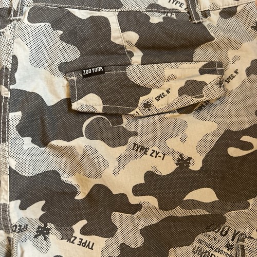 Zoo York Hose Herren Gr. 38 Camouflage Cargo Y2K Military leicht Top Zustand - Bild 6 von 15