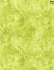 Solid-ish Tone on Tone cotton quilt fabric BTY Timeless Treasure SPROUT green