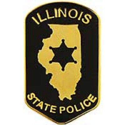 Il Illinois State Police Patch Mini Badge Pin New Police Pin Ebay