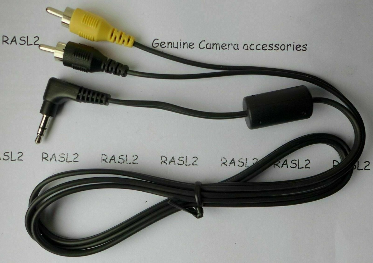 Cavo Collegamento TV Canon ZR80 Cavo TV A/V HQRP Per Camcorder - Foto 8