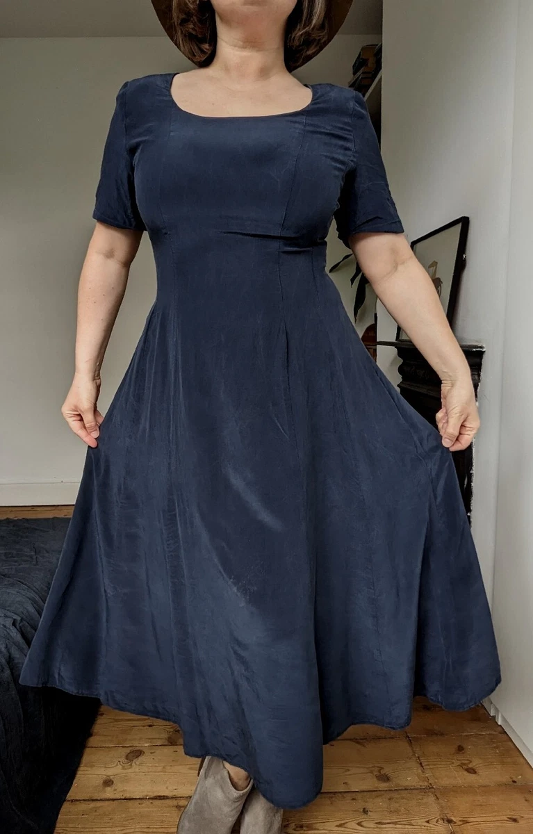 Laura ashley silk dress sale