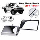 <!--F#f_0-->Door Mirror Heads Chrome FitFor Navara Toyota Landcruiser 70 75 78 Hilux Ute 4X4<!--F/-->