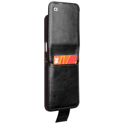 Étui rabattable en cuir véritable QIALINO r Samsung Galaxy Z Flip 5 rétro housse professionnelle - Photo 10 sur 23