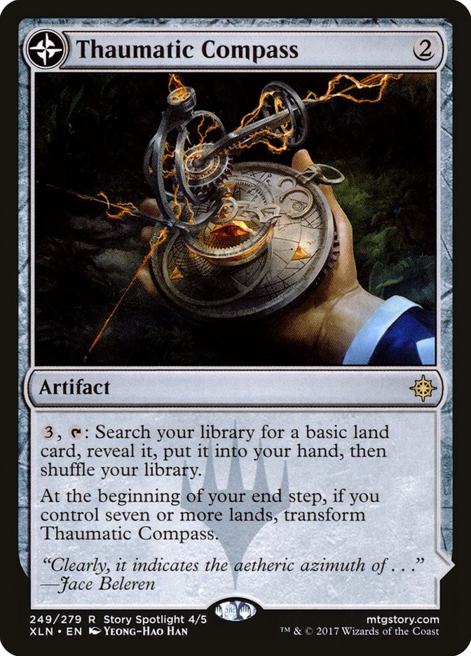 MTG Thaumatic Compass // Spires of Orazca  - Ixalan #249