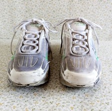 Nike Air max Plus TN Tuned 3 bianche e grigie taglia UK 6