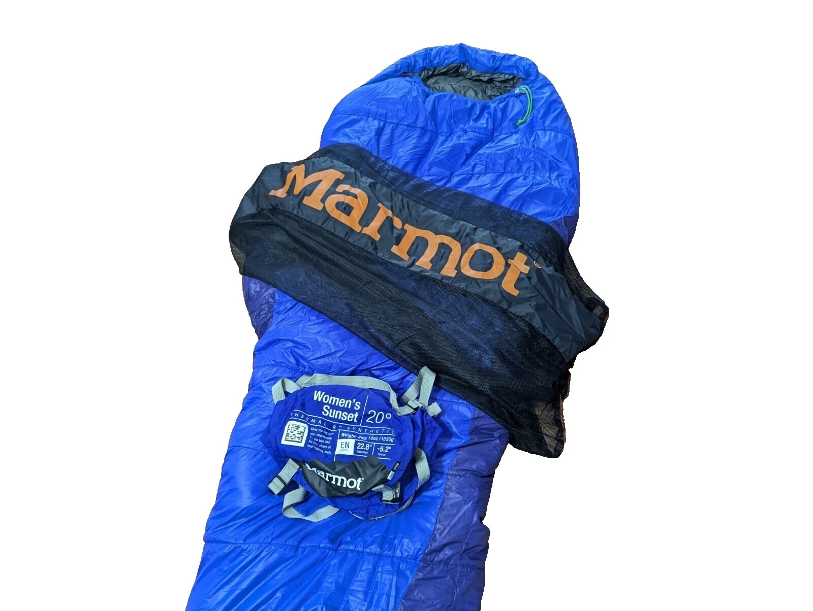 Marmot Camping Sleeping Bags Synthetic Polyester Shell