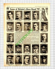 Connellan Skaife Methven Snead-Cox Blackall Simonds Bulkeley WW1  - 1914 Cutting