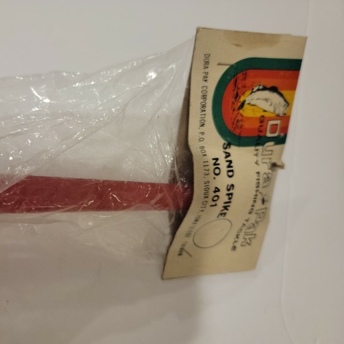 VINTAGE Dura Pak pesca sabbia spike n. 401, lunghezza 15 pollici. - Foto 3 di 4