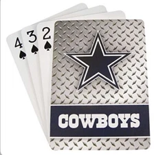 Dallas Cowboys Diamond Plate Playing Cards