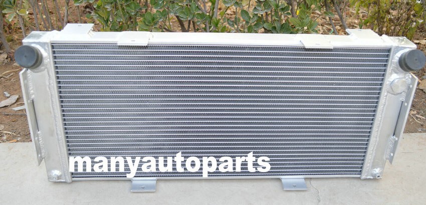 50MM ALUMINUM RADIATOR FOR FORD GT40 V8 1964 1965 1966 1967 1968 1969 MANUAL MT