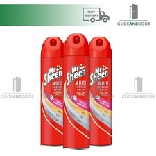 3 x Mr Sheen Multi-Surface Polish Spray Magnolia & Cherry Blossom 250ml