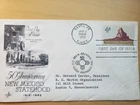 FIRST DAY ISSUE COVER 50TH ANNIVERSARY OF NEW MEXICO STATEHOOD 1912-1962