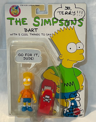 The Simpsons Matt Groening Signed to Terry Choy 1991 Bart 5