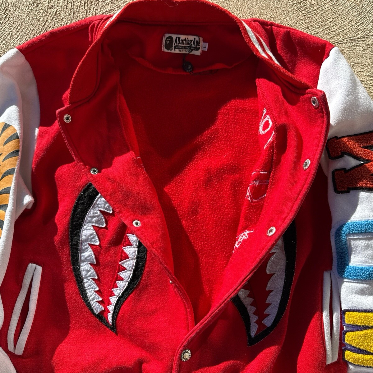BAPE KIDS ジャケット 120cm レッド ア・ベイシング・エイプ&ベイプ・キッズが23年秋冬コレクション