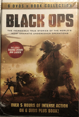 Black Ops (DVD, 2014, 6-Disc Set, Premium Collectors Edition With Book)
