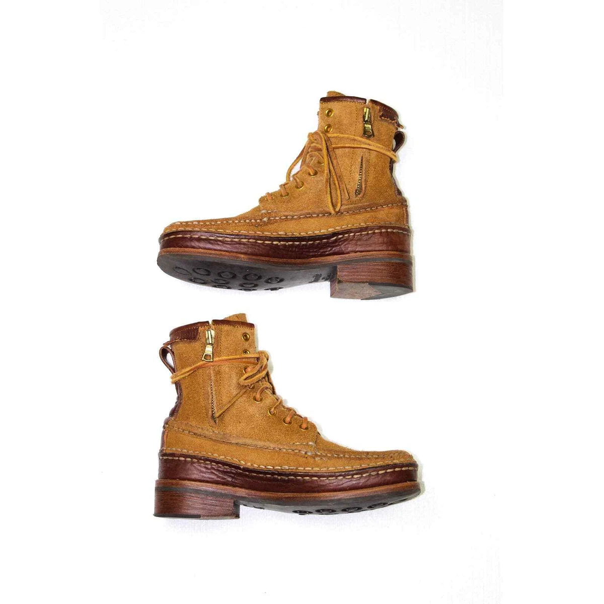 Visvim Grizzly Boots Hi-Folk (Bison)