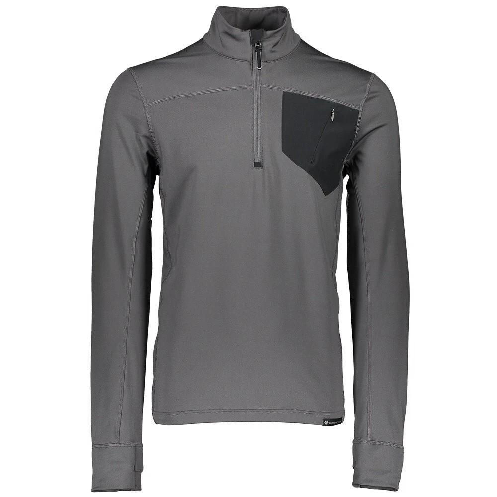 Obermeyer Flex 1/4 Zip Baselayer Top for Men's, Medium, Gun Powder (NWT)