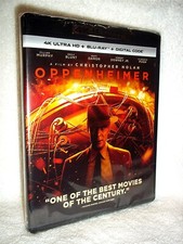 Oppenheimer 4K/Blu-ray, 2023 Cillian Murphy Emily Blunt Matt Damon atomic bomb