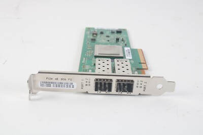 IBM 42D0516 QLogic QLE2562 PCIe 2.0 x8 Dual Port SFP+ 8Gb FC HBA Network Adapter