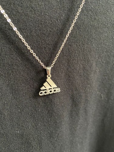 Adidas Necklace Swoosh Logo Pendant Chain Necklace | Xmas Birthday Valentines Gi - Picture 6 of 6