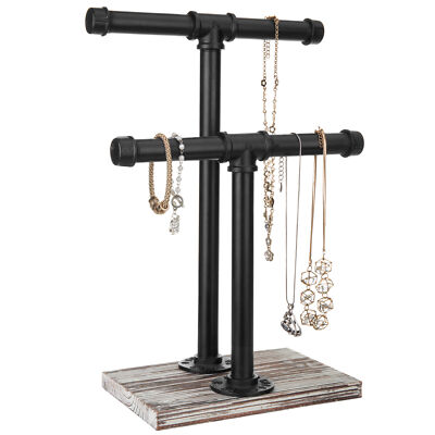 MyGift 9 Tier Clear Acrylic Display Riser Ring & Retail Jewelry Stand MyGift 9 Tier Clear Acrylic Display Riser Ring & Retail Jewelry Stand