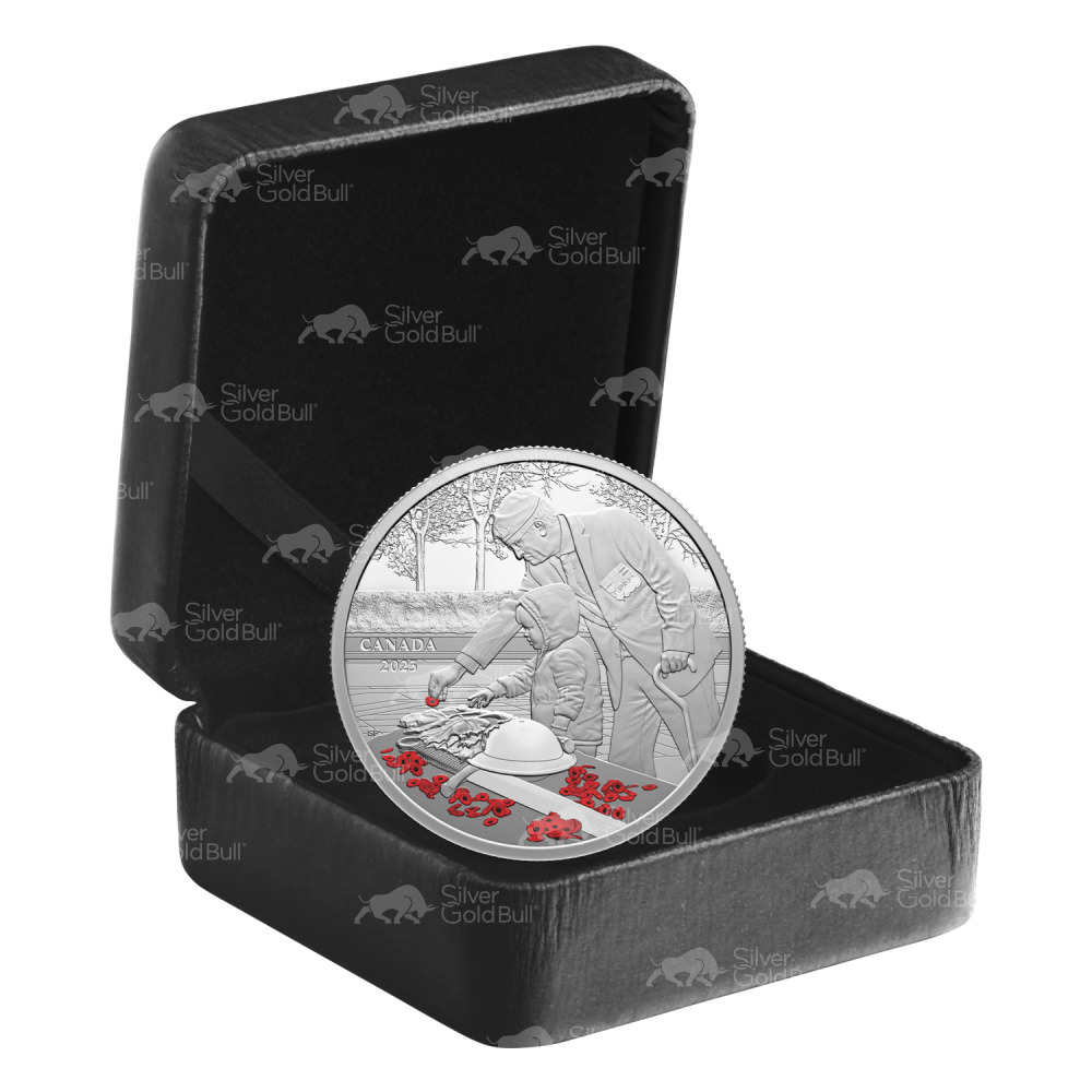 1 oz 2023 Remembrance Day Silver Coin | Royal Canadian Mint