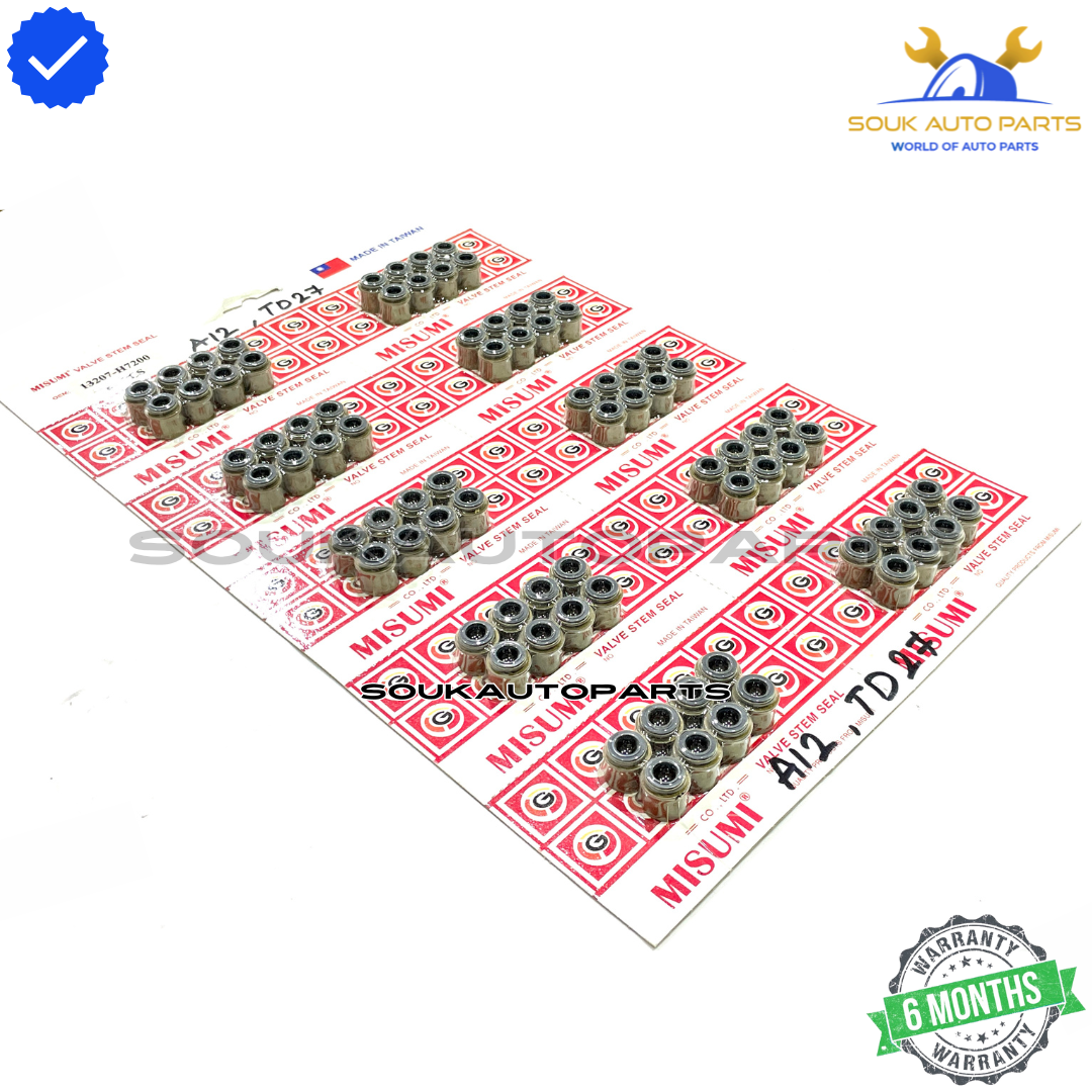 13207-H7200 STEM SEAL, OIL VALVE TD27 LD20 A12S Z20S (Pack of 80