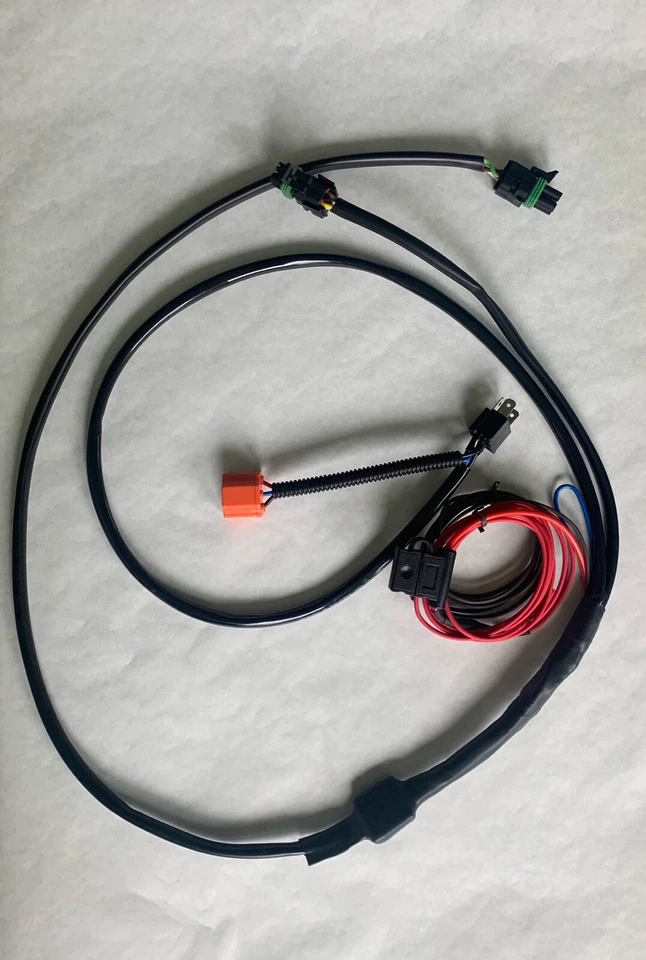 Corvette 1968-1982 Kit de conversión de motor de faros eléctricos/True Plug and Play Foto 4 de 4