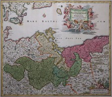 Tabula Marchionatus Brandenburgici - Mecklenburg, Brandenburg - Homann 1730