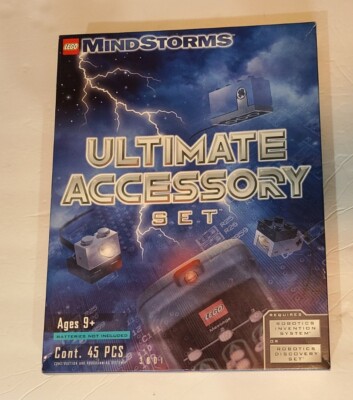 Rare Lego Mindstorms 3801 Ultimate Accessory Set with Constructopedia and Box