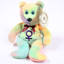 GIRL POWER JC Celebrity Bears Ginger Spice GIRLS Born A Star 8 BEANIE BABY Bear