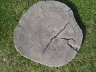 Large Log Stepping Stone Garden Ornament