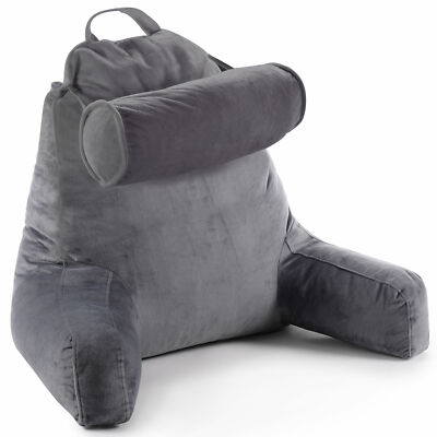 Cheer Collection Replacement Cover for TV and Reading Pillow with Bolster