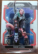 2022 PANINI PRIZM WWE NXT UK DANI LUNA ROOKIE CARD #110 NM/MT