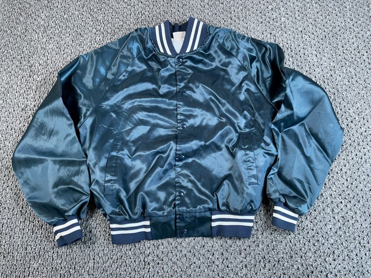 VTG 80s Cryan Equestrian Center Satin Jacket Adult Large VTG 80s Cryan Equestrian Center Satin Jacket Adult Large