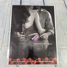 2005 Sexy Lady Hot Body Dentyne Gum Vtg Print Ad/Poster Promo Art Magazine Page