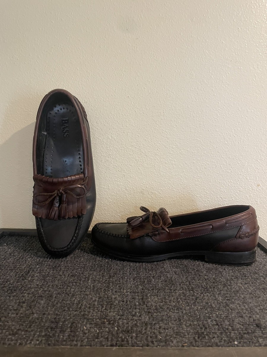 G.H. Bass & Co Shoes Mens 10 Double Tassel Kiltie Loafer  display picture 1