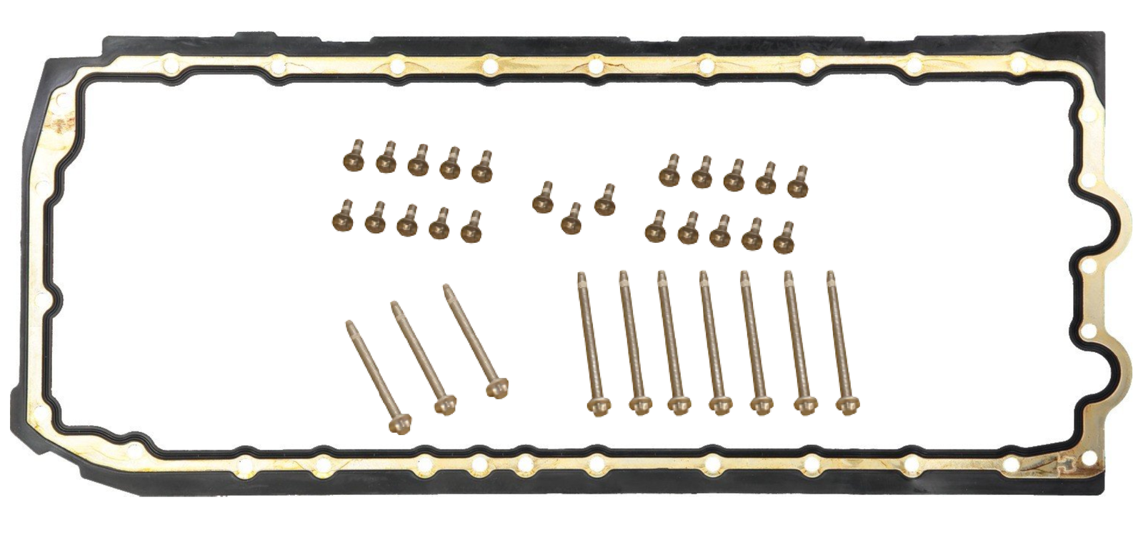 Engine Oil Pan Gasket w/ Bolt Kit for BMW 128i 135i 328i 328xi 335i