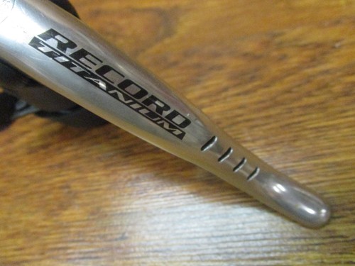 CAMPAGNOLO RECORD TITANIUM BB-SYSTEM LEFT FRONT SHIFTER / BRAKE LEVER - Picture 4 of 8