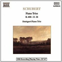 Schubert Klaviertrios Op. 99 von Stuttgarter Klaviertrio | CD | Zustand gut