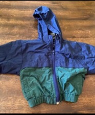 Lined Windbreaker Jacket 12-18 Months Baby Toddler Boys /Girls Color block.