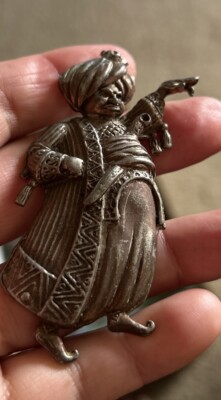 Vintage Alex Korda Thief Of Baghdad Brooch Rare Authentic 1940s Brooch Rice