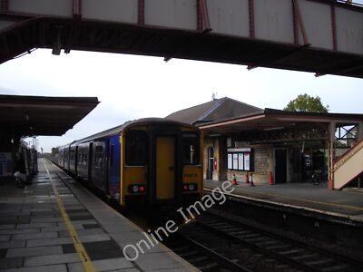 Photo 12x8 The train to Weston-super-Mare in Yatton station Horsecastle  c2010