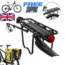RockBros Bike Rear Pannier Rack Quick Release Luggage Carrier With Fender 24-29"
